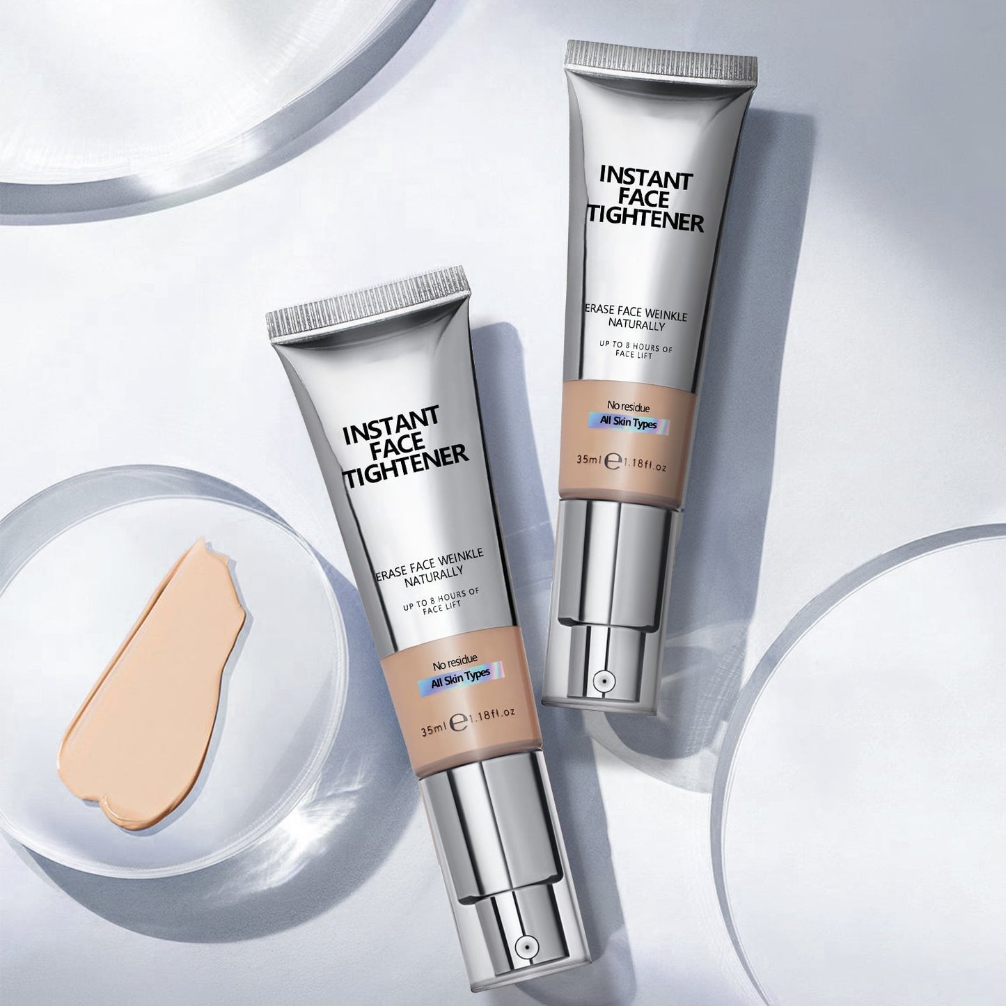 💯【Official Brand Store】Instant Face Tightener No-Filter Primer✨𝐋𝐚𝐬𝐭 𝐃𝐚𝐲 𝐃𝐢𝐬𝐜𝐨𝐮𝐧𝐭: 87% 𝐎𝐅𝐅