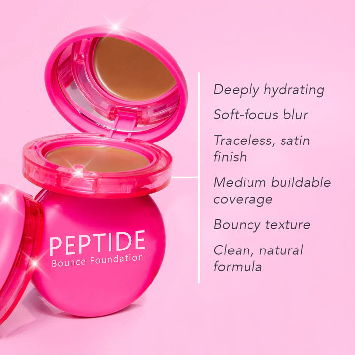 Final 3 Hours: 60% OFF🔥 Peptide Bounce Balm Foundation