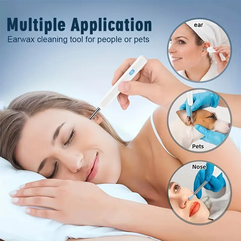 9-in-1 Wireless Earwax Removal Kit with Camera and Light