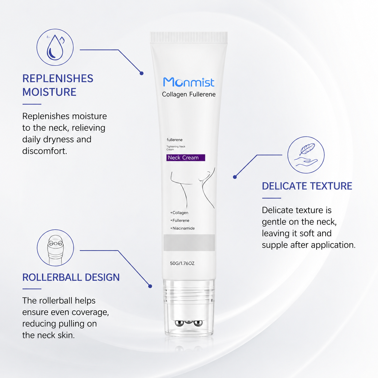 ✨ Collagen Neck Cream – Deeply Hydrates, Firms & Nourishes for a Smooth, Youthful-Looking Neck