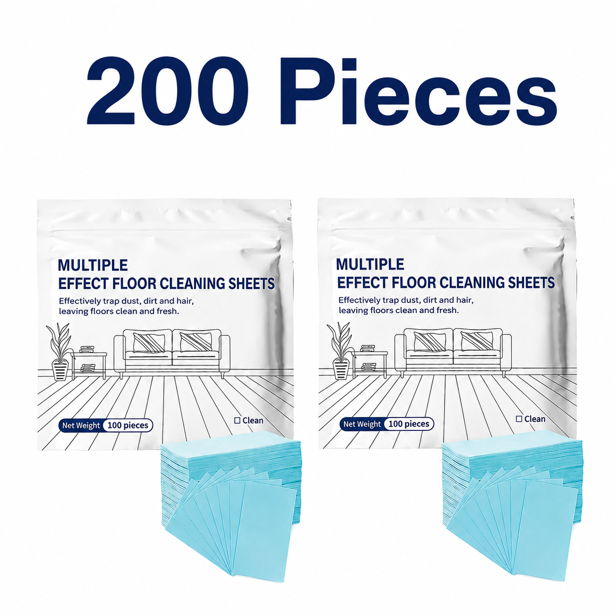🔥 Multi-Purpose Floor Cleaning Tablets | Fast-Dissolving Formula, Powerful Stain Removal, Suitable for Hardwood, Tile, Laminate & More